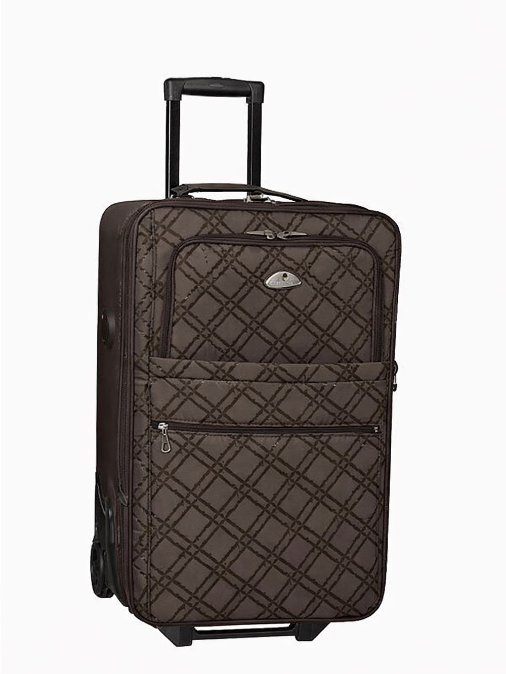 American Flyer Pemberly Buckles Piece Luggage  Classic Brown- Travel - Picture 3 of 12